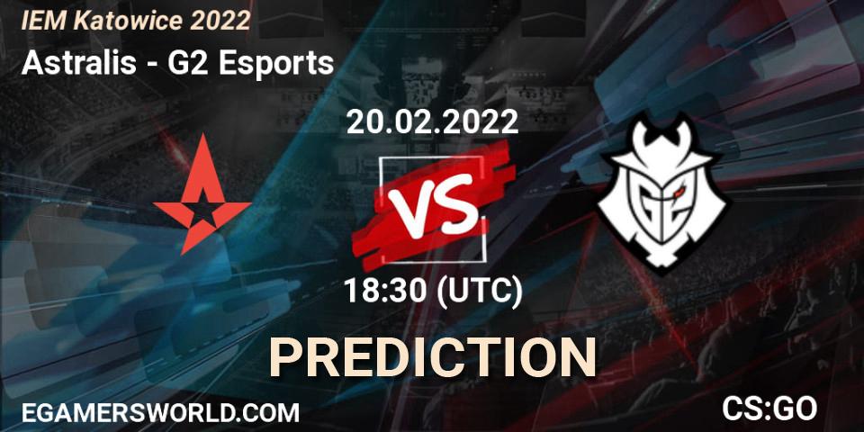 Astralis contre G2 Esports : prédiction de match. 20.02.22. CS2 (CS:GO), IEM Katowice 2022