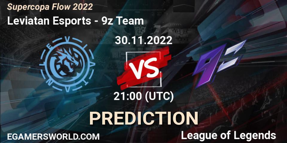 Leviatan Esports contre 9z Team : prédiction de match. 01.12.22. LoL, Supercopa Flow 2022