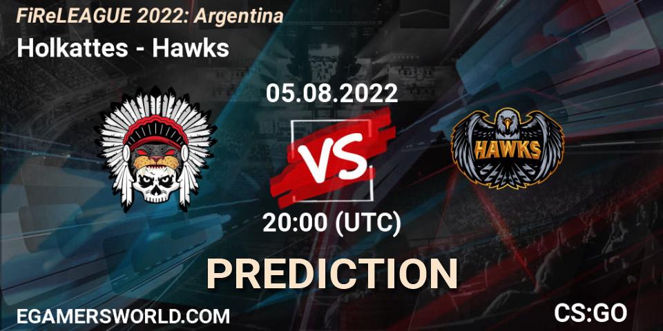 Holkattes contre Hawks : prédiction de match. 04.08.22. CS2 (CS:GO), FiReLEAGUE 2022: Argentina