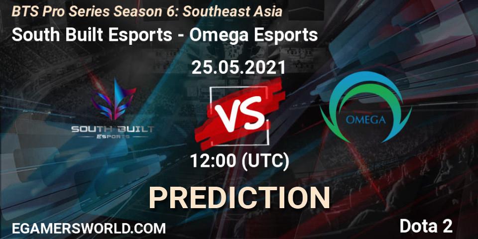 South Built Esports contre Omega Esports : prédiction de match. 25.05.2021 at 13:20. Dota 2, BTS Pro Series Season 6: Southeast Asia