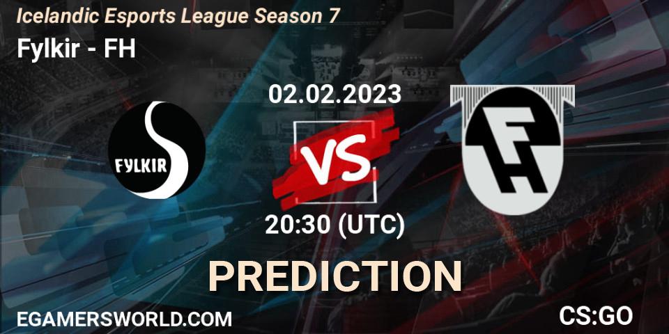 Fylkir contre FH : prédiction de match. 02.02.23. CS2 (CS:GO), Icelandic Esports League Season 7
