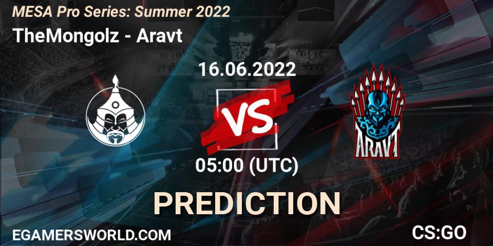 TheMongolz contre The Shine : prédiction de match. 16.06.2022 at 05:00. Counter-Strike (CS2), MESA Pro Series: Summer 2022