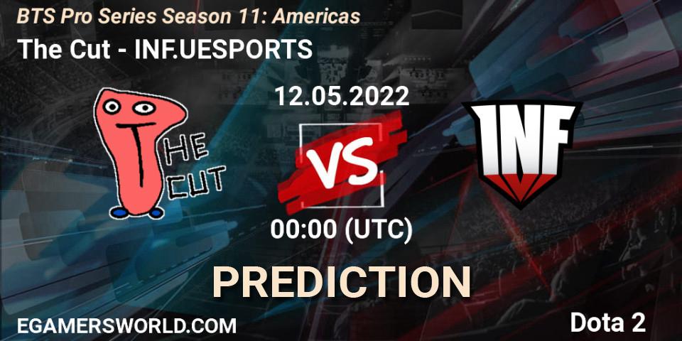 The Cut contre INF.UESPORTS : prédiction de match. 12.05.2022 at 00:59. Dota 2, BTS Pro Series Season 11: Americas