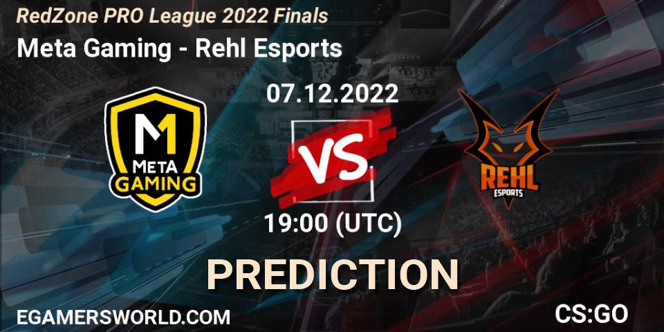 Meta Gaming Brasil contre Rehl Esports : prédiction de match. 07.12.22. CS2 (CS:GO), RedZone PRO League 2022 Finals