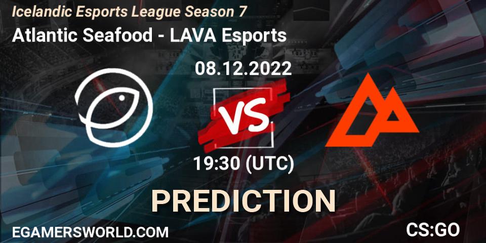 Atlantic Seafood contre LAVA Esports : prédiction de match. 08.12.22. CS2 (CS:GO), Icelandic Esports League Season 7