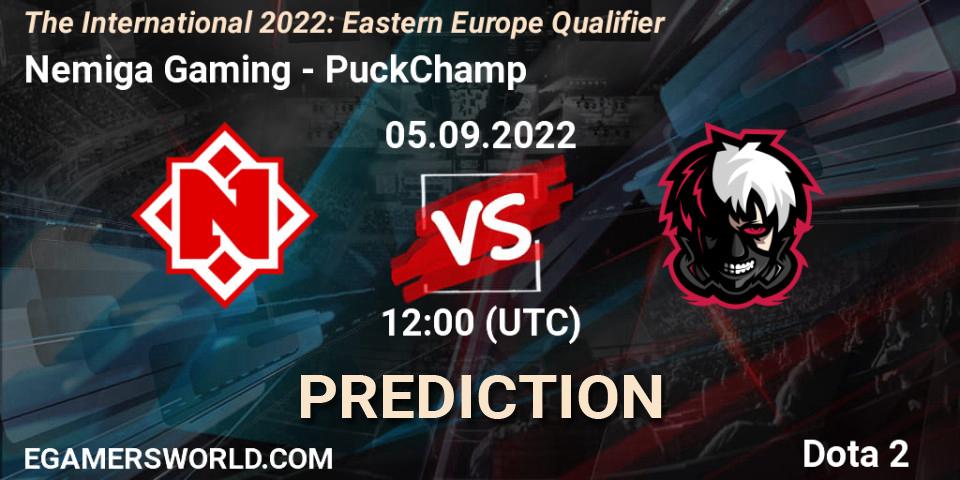 Nemiga Gaming contre PuckChamp : prédiction de match. 05.09.22. Dota 2, The International 2022: Eastern Europe Qualifier