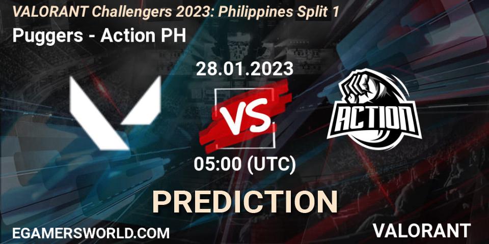 Puggers contre Action PH : prédiction de match. 28.01.23. VALORANT, VALORANT Challengers 2023: Philippines Split 1