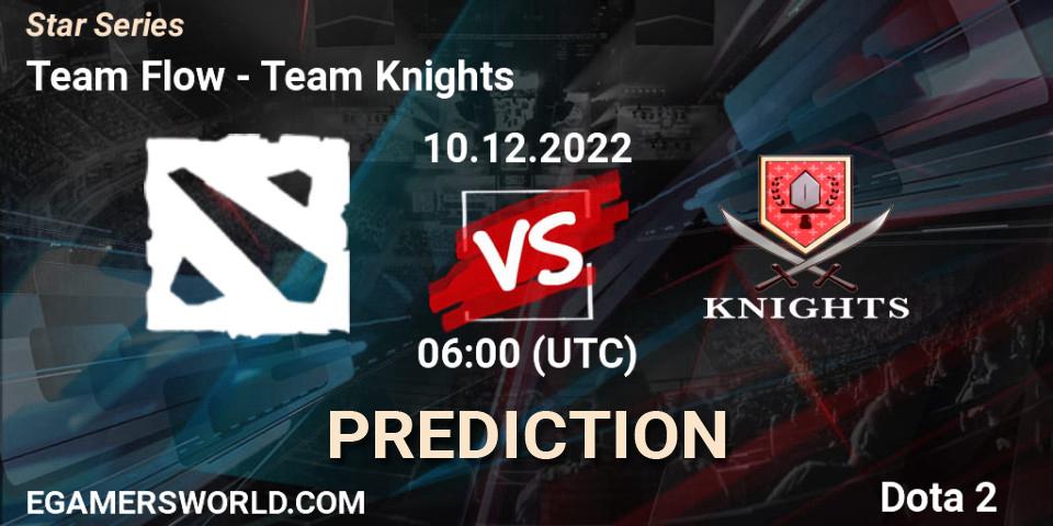 Team Flow contre Team Knights : prédiction de match. 10.12.2022 at 06:21. Dota 2, Star Series