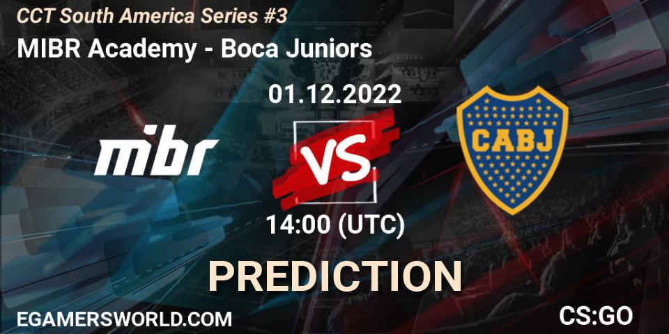 MIBR Academy contre Boca Juniors : prédiction de match. 01.12.22. CS2 (CS:GO), CCT South America Series #3