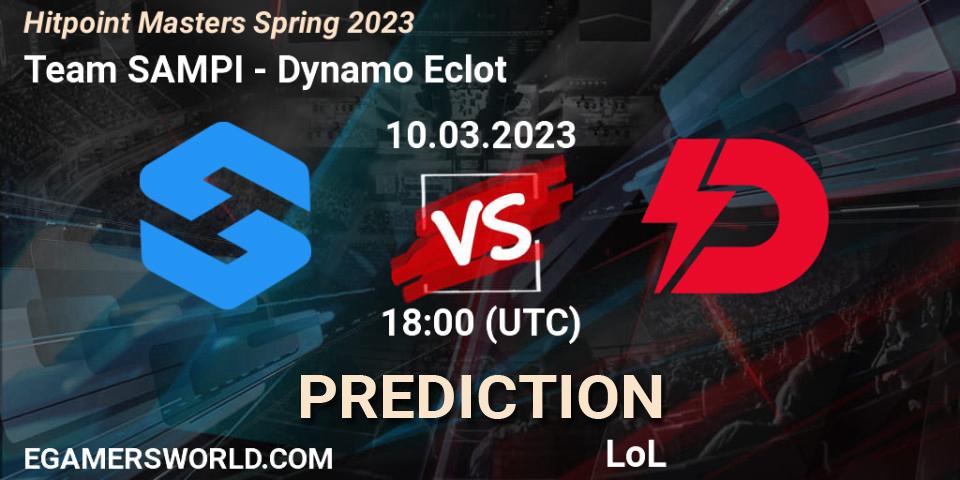 Team SAMPI contre Dynamo Eclot : prédiction de match. 14.02.23. LoL, Hitpoint Masters Spring 2023