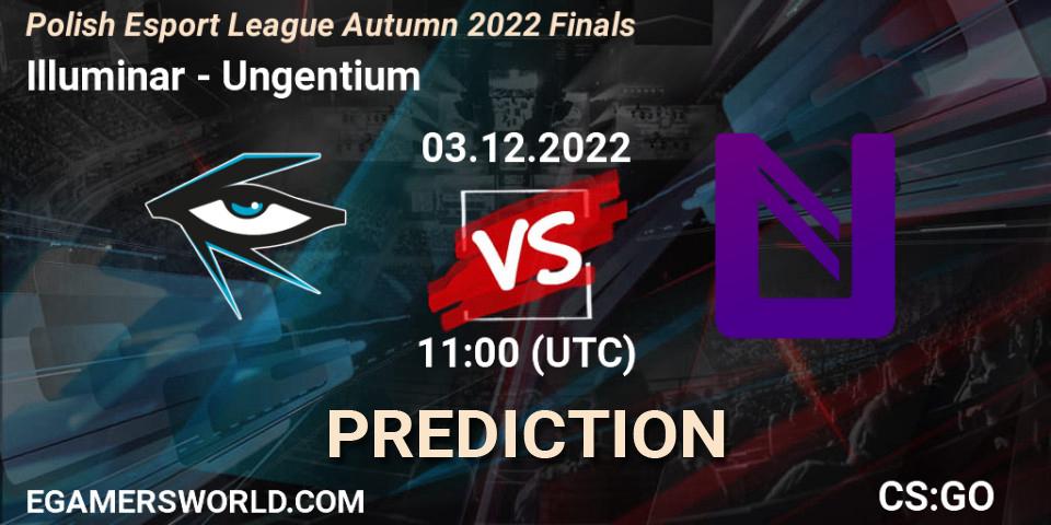 Illuminar contre Ungentium : prédiction de match. 03.12.22. CS2 (CS:GO), ESL Mistrzostwa Polski Autumn 2022