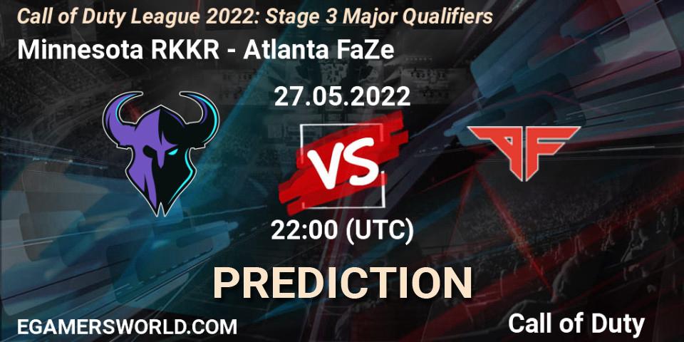 Minnesota RØKKR contre Atlanta FaZe : prédiction de match. 27.05.22. Call of Duty, Call of Duty League 2022: Stage 3