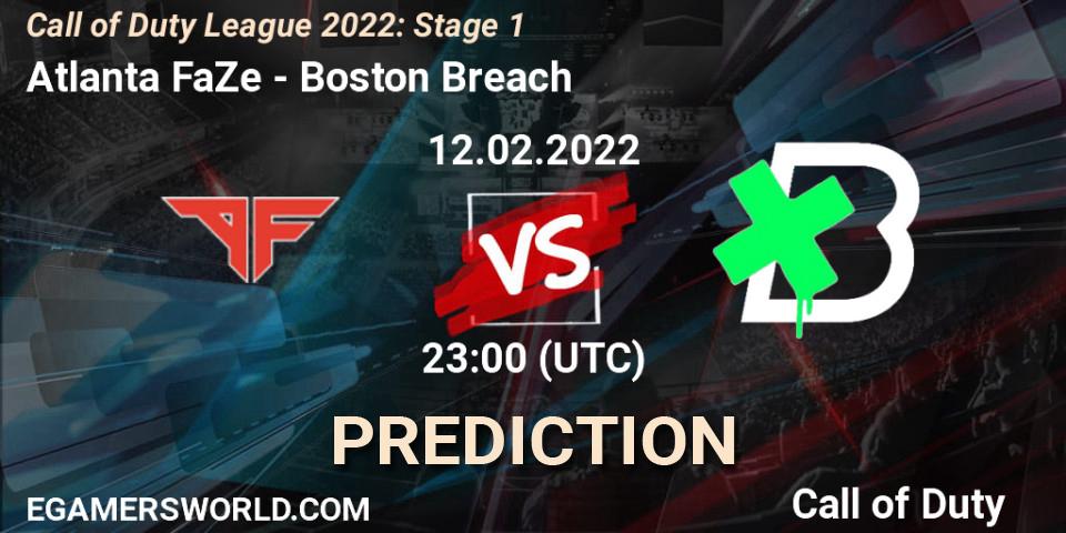 Atlanta FaZe contre Boston Breach : prédiction de match. 12.02.22. Call of Duty, Call of Duty League 2022: Stage 1