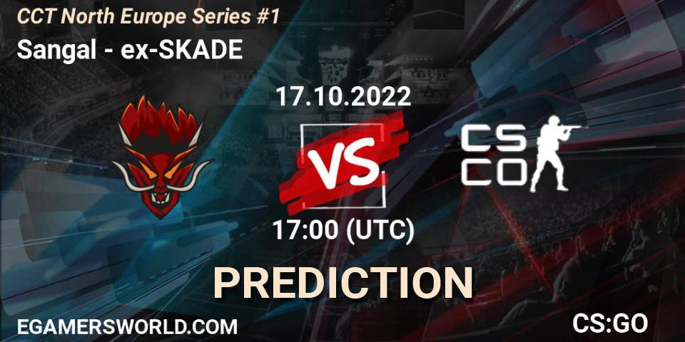 Sangal contre ex-SKADE : prédiction de match. 17.10.22. CS2 (CS:GO), CCT North Europe Series #1