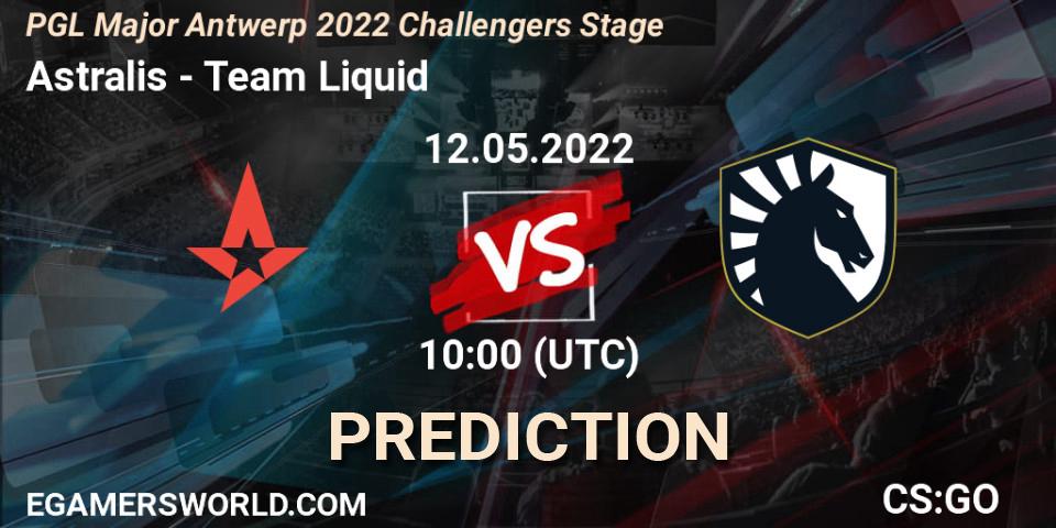 Astralis contre Team Liquid : prédiction de match. 12.05.22. CS2 (CS:GO), PGL Major Antwerp 2022 Challengers Stage