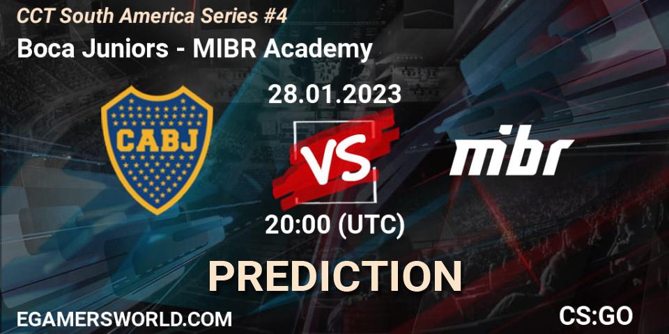 Boca Juniors contre MIBR Academy : prédiction de match. 28.01.23. CS2 (CS:GO), CCT South America Series #4