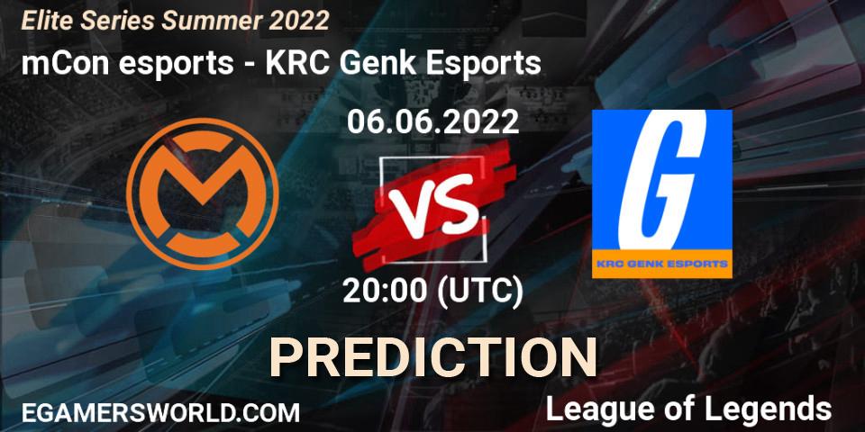 KV Mechelen contre KRC Genk Esports : prédiction de match. 06.06.2022 at 19:00. LoL, Elite Series Summer 2022