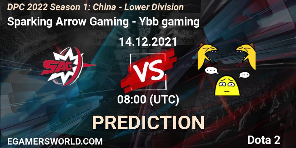 Sparking Arrow Gaming contre Ybb gaming : prédiction de match. 14.12.2021 at 07:55. Dota 2, DPC 2022 Season 1: China - Lower Division