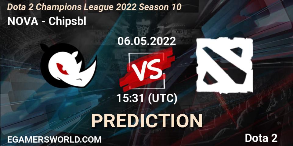 NOVA contre Chipsbl : prédiction de match. 06.05.2022 at 15:31. Dota 2, Dota 2 Champions League 2022 Season 10 