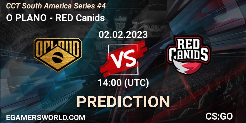O PLANO contre RED Canids : prédiction de match. 02.02.23. CS2 (CS:GO), CCT South America Series #4