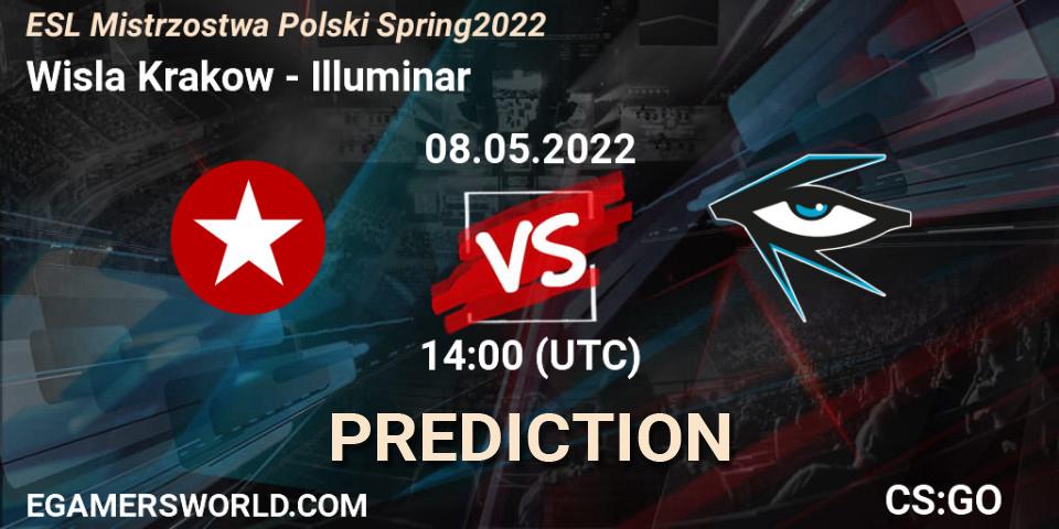 Wisla Krakow contre Illuminar : prédiction de match. 08.05.22. CS2 (CS:GO), ESL Mistrzostwa Polski Spring 2022