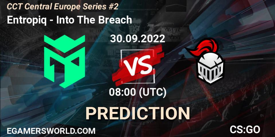 Entropiq contre Into The Breach : prédiction de match. 30.09.2022 at 08:00. Counter-Strike (CS2), CCT Central Europe Series #2