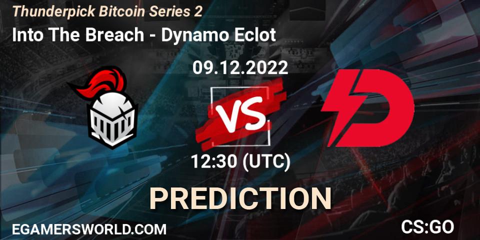Into The Breach contre Dynamo Eclot : prédiction de match. 12.12.22. CS2 (CS:GO), Thunderpick Bitcoin Series 2