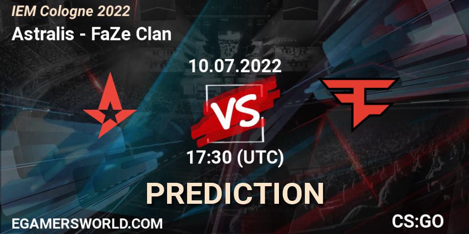 Astralis contre FaZe Clan : prédiction de match. 10.07.22. CS2 (CS:GO), IEM Cologne 2022