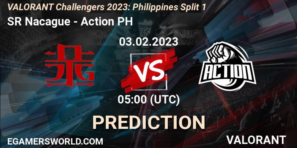 SR Nacague contre Action PH : prédiction de match. 03.02.23. VALORANT, VALORANT Challengers 2023: Philippines Split 1