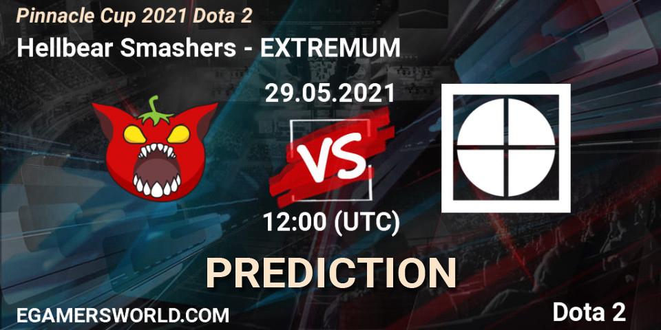 Hellbear Smashers contre EXTREMUM : prédiction de match. 29.05.21. Dota 2, Pinnacle Cup 2021 Dota 2