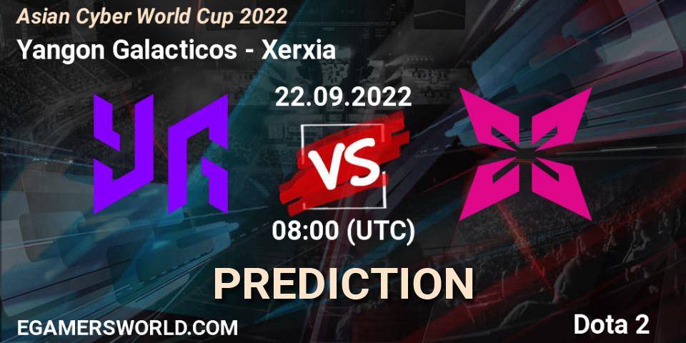 Neon Esports contre Xerxia : prédiction de match. 22.09.22. Dota 2, Asian Cyber World Cup 2022