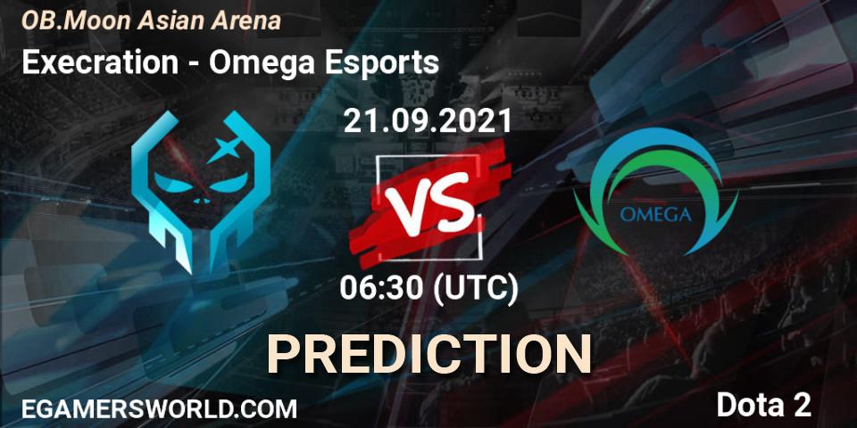 Execration contre Omega Esports : prédiction de match. 21.09.2021 at 09:27. Dota 2, OB.Moon Asian Arena