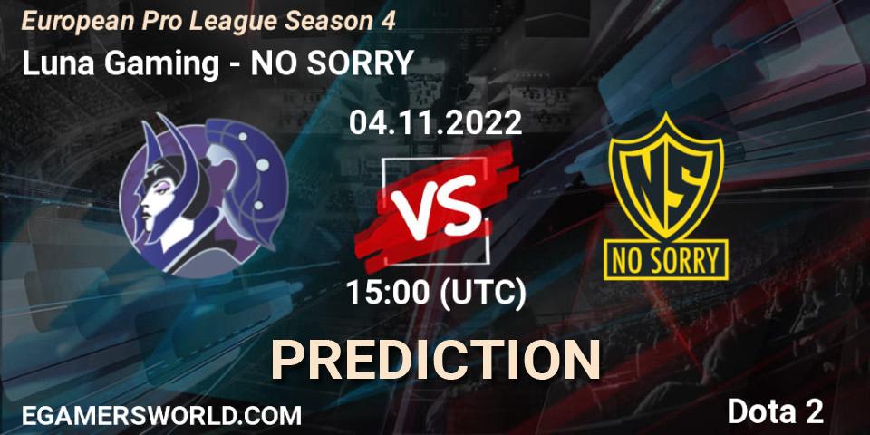 MooN team contre NO SORRY : prédiction de match. 05.11.2022 at 13:04. Dota 2, European Pro League Season 4