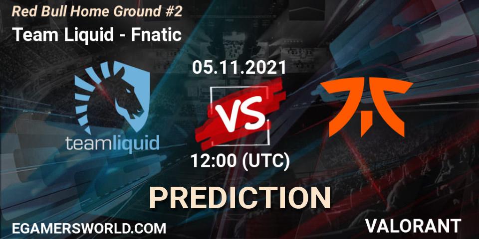 Team Liquid contre Fnatic : prédiction de match. 05.11.21. VALORANT, Red Bull Home Ground #2