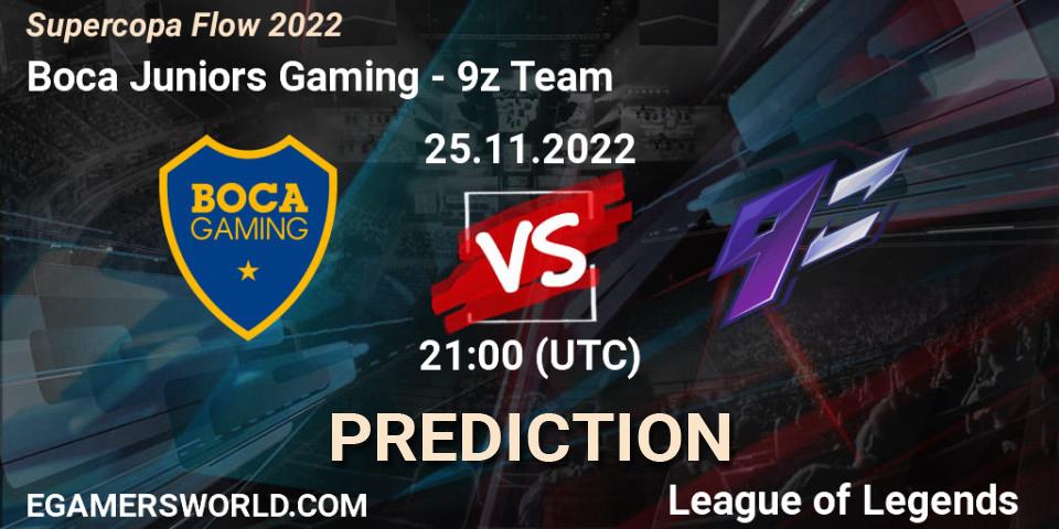 Boca Juniors Gaming contre 9z Team : prédiction de match. 25.11.22. LoL, Supercopa Flow 2022