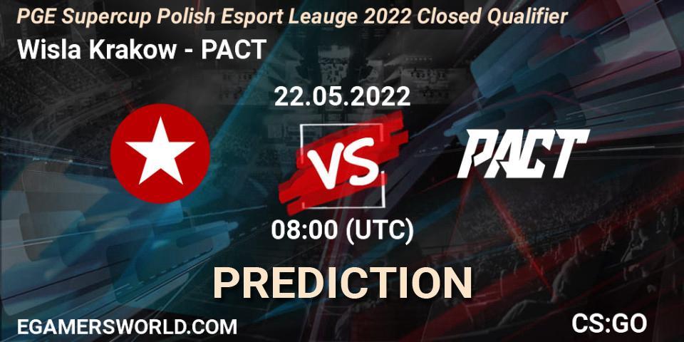 Wisla Krakow contre PACT : prédiction de match. 22.05.22. CS2 (CS:GO), PGE Supercup Polish Esport Leauge 2022 Closed Qualifier