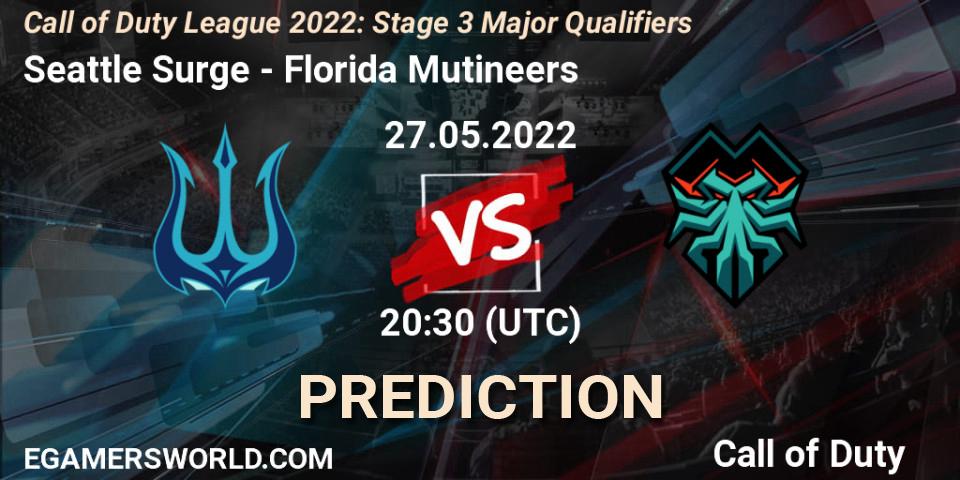 Seattle Surge contre Florida Mutineers : prédiction de match. 27.05.22. Call of Duty, Call of Duty League 2022: Stage 3