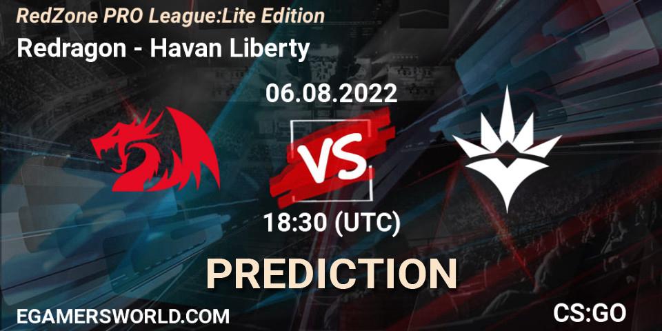 Redragon contre The Union : prédiction de match. 06.08.2022 at 18:30. Counter-Strike (CS2), RedZone PRO League: Lite Edition