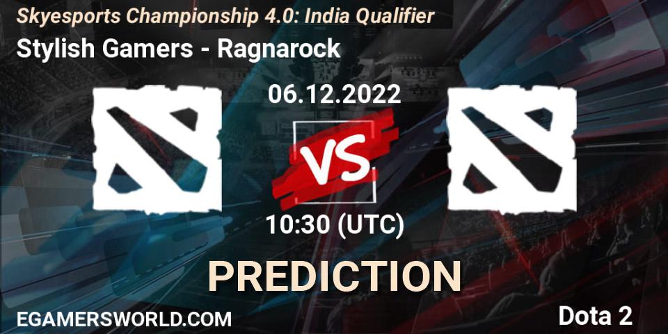 Stylish Gamers contre Ragnarock : prédiction de match. 06.12.2022 at 10:13. Dota 2, Skyesports Championship 4.0: India Qualifier