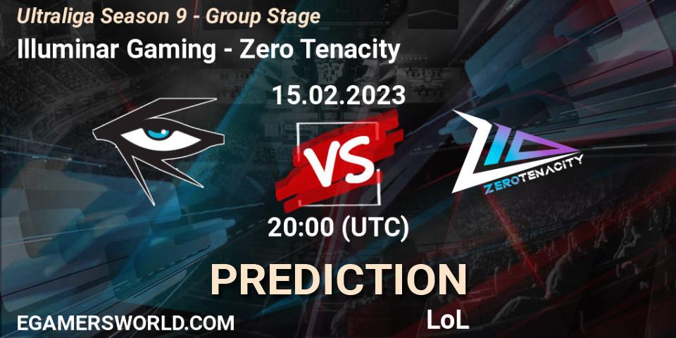 Illuminar Gaming contre Zero Tenacity : prédiction de match. 21.02.23. LoL, Ultraliga Season 9 - Group Stage