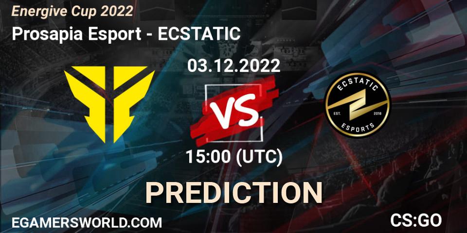 Prosapia Esport contre ECSTATIC : prédiction de match. 03.12.22. CS2 (CS:GO), Energive Cup 2022