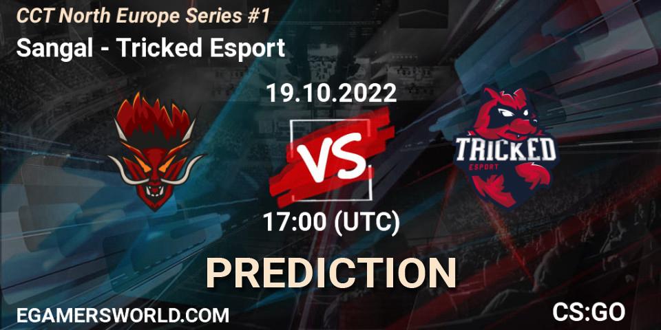 Sangal contre Tricked Esport : prédiction de match. 19.10.2022 at 17:00. Counter-Strike (CS2), CCT North Europe Series #1