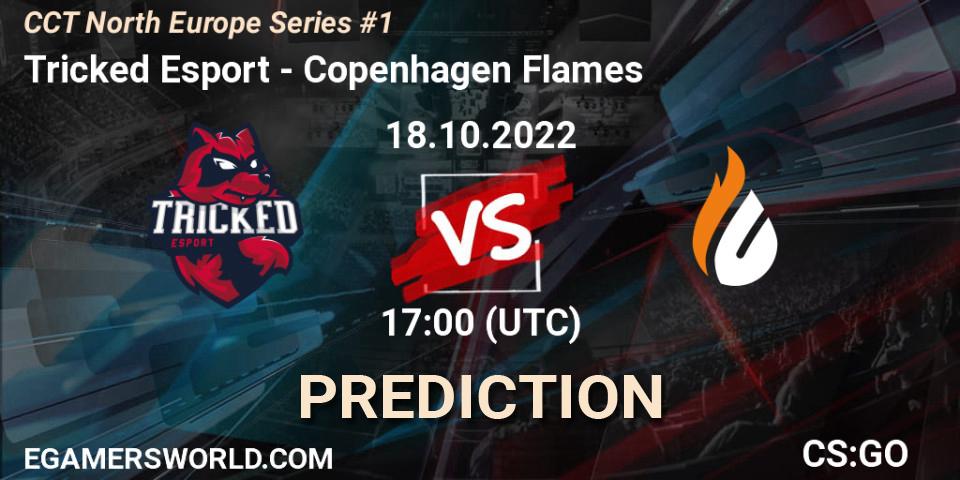 Tricked Esport contre Copenhagen Flames : prédiction de match. 18.10.2022 at 17:00. Counter-Strike (CS2), CCT North Europe Series #1