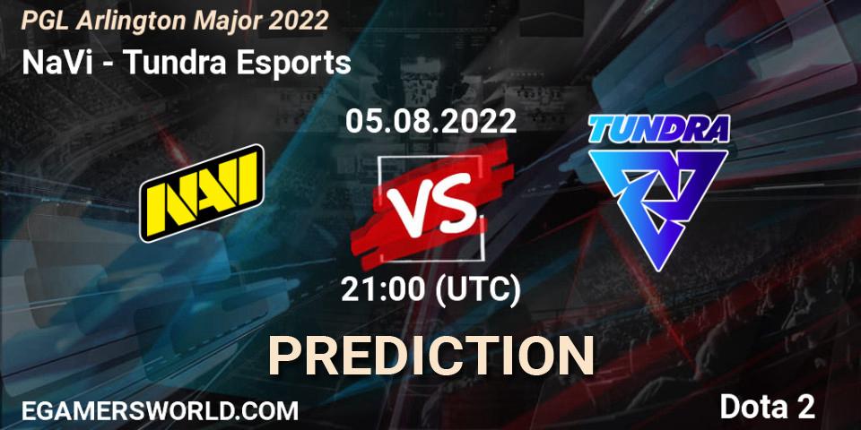 NaVi contre Tundra Esports : prédiction de match. 05.08.2022 at 22:48. Dota 2, PGL Arlington Major 2022 - Group Stage
