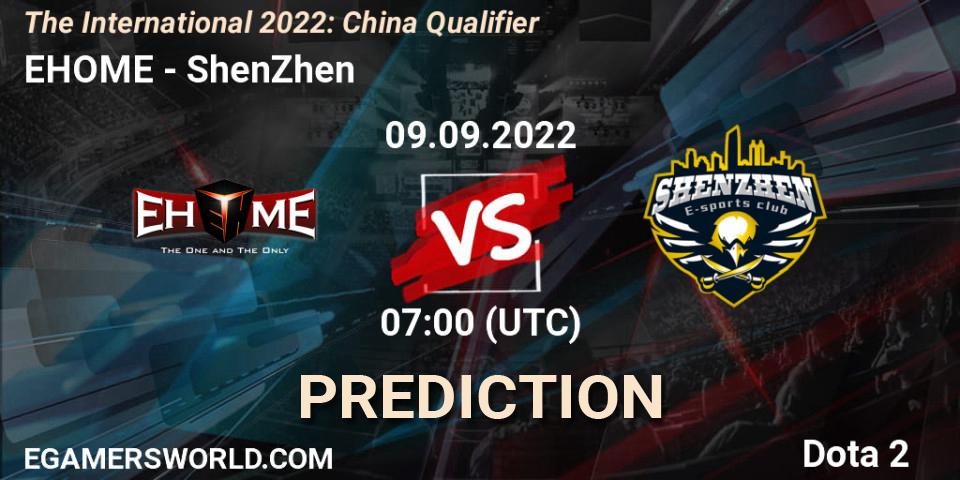 EHOME contre ShenZhen : prédiction de match. 09.09.2022 at 06:28. Dota 2, The International 2022: China Qualifier