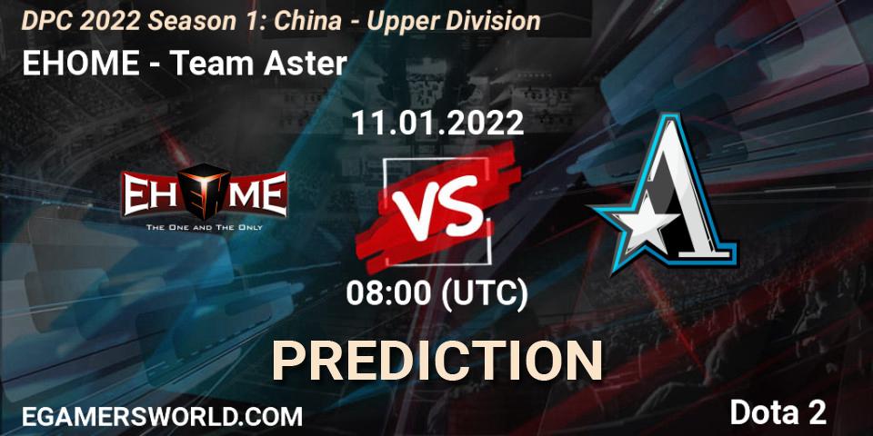 EHOME contre Team Aster : prédiction de match. 11.01.2022 at 07:54. Dota 2, DPC 2022 Season 1: China - Upper Division