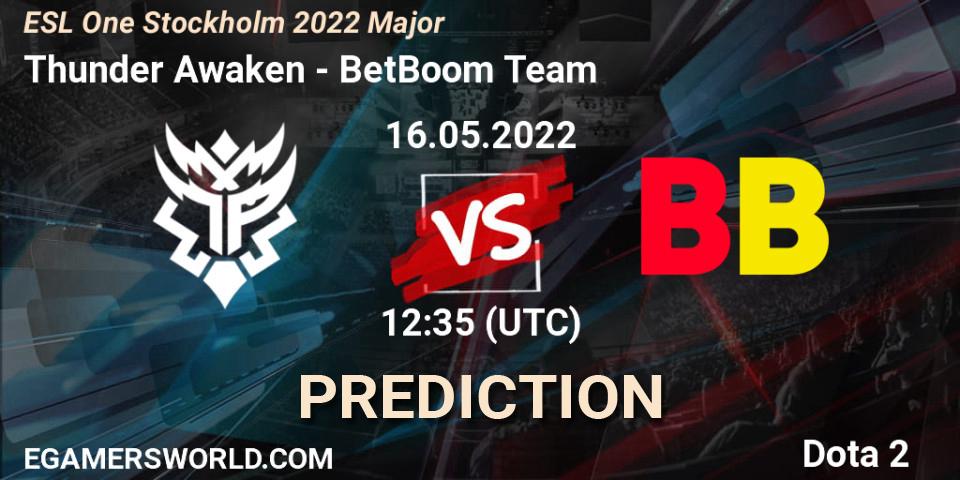 Thunder Awaken contre BetBoom Team : prédiction de match. 16.05.22. Dota 2, ESL One Stockholm 2022 Major