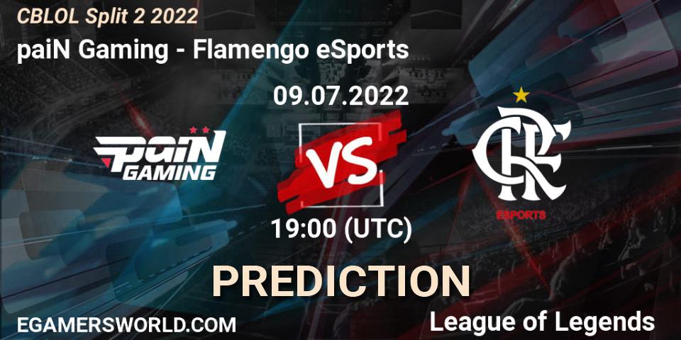 paiN Gaming contre Flamengo eSports : prédiction de match. 09.07.2022 at 19:15. LoL, CBLOL Split 2 2022