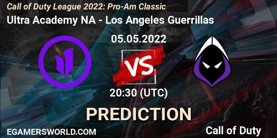 Ultra Academy NA contre Los Angeles Guerrillas : prédiction de match. 05.05.22. Call of Duty, Call of Duty League 2022: Pro-Am Classic