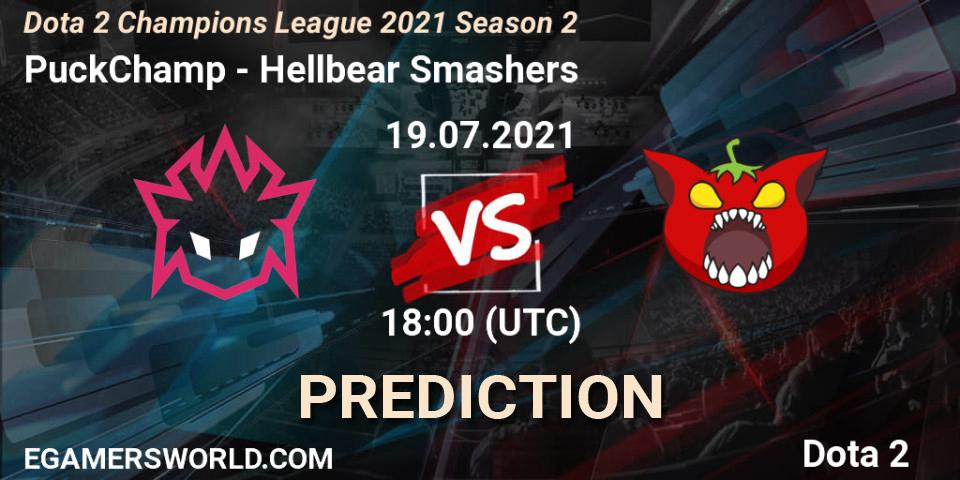 PuckChamp contre Hellbear Smashers : prédiction de match. 19.07.2021 at 17:58. Dota 2, Dota 2 Champions League 2021 Season 2